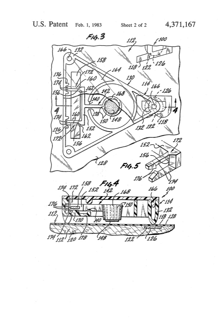 US 4,371,167, Psychographs with Sound Producing Members, sheet 3